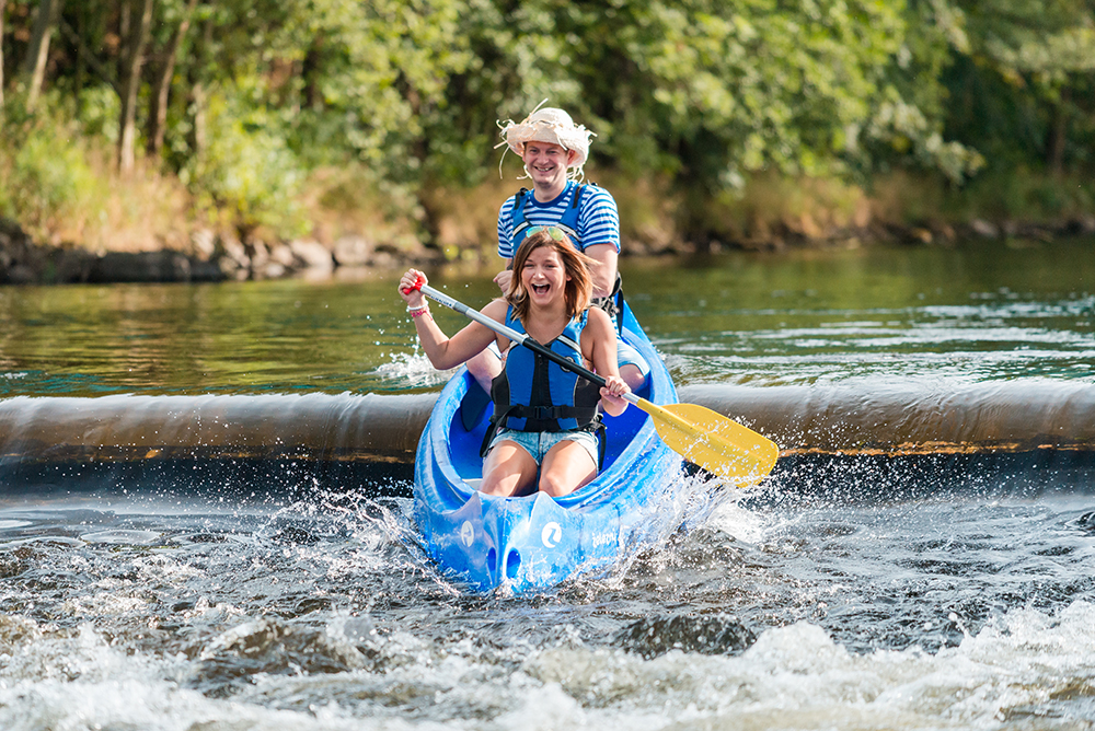 Otava.fun - společný projekt měst Sušice, Horažďovice, Strakonice a Písek. Vodácká navigace